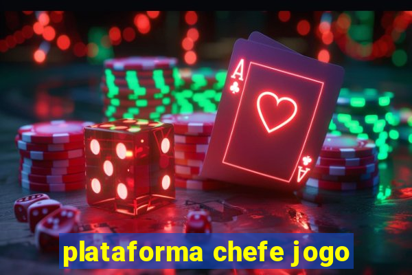 plataforma chefe jogo